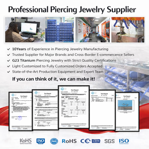 Bijou de <span class=keywords><strong>piercing</strong></span> microdermique en titane G23 plaqué or, ancre dermique à filetage interne avec zircon, idéal pour bijoux de corps de mariage - Product Image 5
