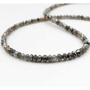 Perles de diamant facettées multicolores 100% naturelles, diamants en vrac pour bijoux, 3 à 4,5 mm - Product Image 4