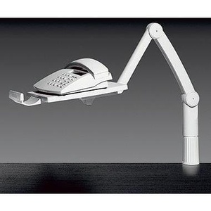 Hansa-Technik TSA 5020 Light Gray <b>Swivel</b> Arm Telephone Universal Clamp 18.5 X 26 cm (W X H) 3kg Plastic/Metal 18.5 X 26 cm (W X - Product Image 1