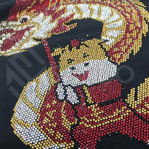 เสื้อสเวตเชิ้ตประดับพลอยเทียมสำหรับผู้ชายเสื้อแฟชั่นสตรีทแวร์ประดับพลอยเทียมสำหรับผู้ชาย - Product Image 3