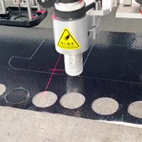 Máquina de Corte de Material Compuesto con Servomotor y 3 Años de Garantía, Mini Plotter de Cuchilla Oscilante para Personalización de Muestras Pequeñas de Material Compuesto