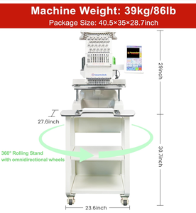 NUEVA Máquina de Bordar Compacta Industrial Inteligente S-1201 con 12 Agujas - Product Image 3
