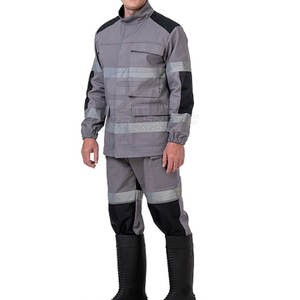 Combinaisons de travail professionnelles haute visibilité avec bande réfléchissante pour une utilisation nocturne et en basse lumière Combinaisons de travail - Product Image 3