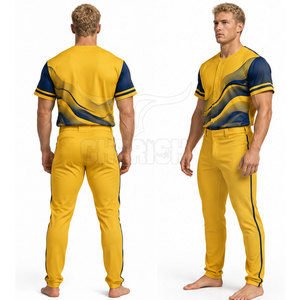 Ensemble de tenue de baseball ajustée, kit sportif, uniforme de baseball à séchage rapide, uniforme de baseball de qualité supérieure - Product Image 3