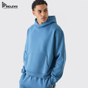 Nouveaux survêtements pour hommes en polyester/coton respirant écologique à capuche pour l'hiver, taille élastique, design léger - Meilleures ventes - Product Image 6