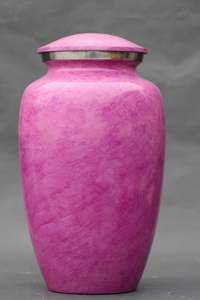 Adult Cremation Urns for Male/Female Funeral Urn for Human Ashes Decorative Urns for Ashes Large <b>Keepsake</b> <b>Box</b> (Pink) - Product Image 3