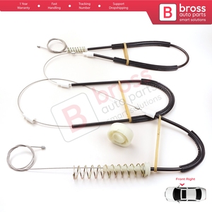 Juego de Reparación de Elevalunas Eléctrico BWR5349, Delantero Derecho, para 911 996 1997-2005, Boxster 986 1996-2004, 99654201605 - Product Image 4