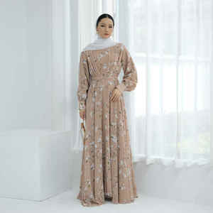 Haute qualité noir Thobe/Thawb personnalisé en gros OEM 2024 nouvelle Femme Dubai Robe de luxe modeste ouvert abaya femmes Robe musulmane - Product Image 5