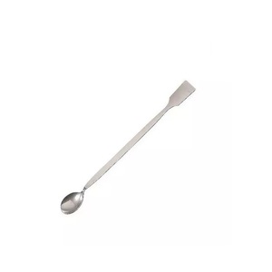 Fournitures d'art professionnelles en acier inoxydable spatule couteau à Palette rond bois peinture à la main dessin Gouache Palette grattoir - Product Image 6