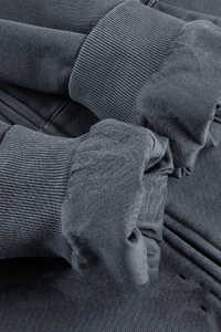 Vente chaude surdimensionné acide lavé en détresse Hoodies hommes déchiré surdimensionné sweats à capuche vintage en gros poids lourd - Product Image 5