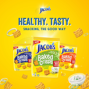 Mechas y aperitivos horneados de James's, aperitivo saludable, queso Cheddar, crema agria y cebolla, Original, 229g - Product Image 4