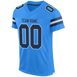 High Strength American Football Jersey Custom Lightweight Quick Dry Breathable Uniform for Youth Team <b>Schools</b> Clubs - Product Image 4