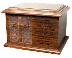 Urnas de cremación de madera modernas hechas a mano para urnas funerarias y funerarias decorativas masculinas y femeninas a bajo precio - Product Image 2