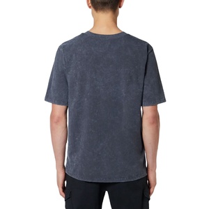 เสื้อยืดโอเวอร์ไซส์ผู้ชายผ้าฝ้ายแท้ สไตล์ลำลอง สกรีนโลโก้ได้ตามต้องการ สีพื้นแบบดิจิตอล พร้อมปรับแต่งได้เต็มรูปแบบ ผลิตโดย BS 2026 - Product Image 5