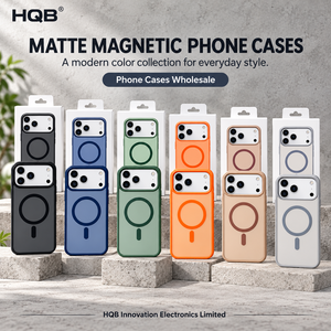 เคสโทรศัพท์แม่เหล็กสำหรับ iPhone 18 17 Pro Max วัสดุผสม TPU PC ด้านหลังแบบด้าน อุปกรณ์เสริมโทรศัพท์ ราคาโรงงาน สำหรับการสั่งซื้อขายส่ง - Product Image 1