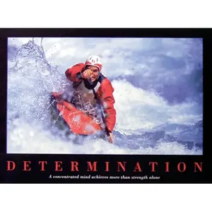 Kayak Postcard : Déterminé à explorer et conquérir les eaux ! - Product Image 1