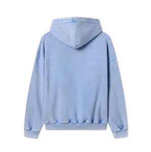 Sudadera con capucha de algodón respetuoso con el medio ambiente para hombre OEM Estilo Sostenible Sudadera con capucha cálida para hombre Jersey polar etiqueta personalizada fabricante - Product Image 2