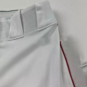 Pantalones cortos deportivos de talla grande de alta calidad para hombres jóvenes Pantalones de béisbol transpirables cosidos con nombre de logotipo personalizado con estilo impreso - Product Image 4