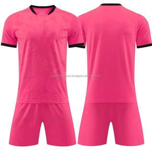 ชุดเสื้อฟุตบอลผ้าไหม100% ผ้าโพลีเอสเตอร์เสื้อทีมฟุตบอลพิมพ์ลายสกรีน - Product Image 5