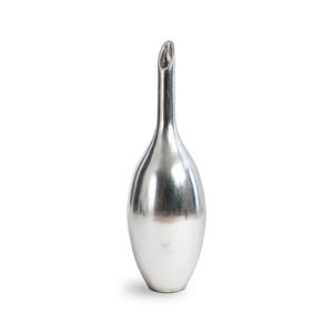 Vase en métal argenté pour la décoration de mariage Vase à fleurs nordique nouveau style pour les nouvelles générations Vases décoratifs d'extérieur pour ferme - Product Image 1