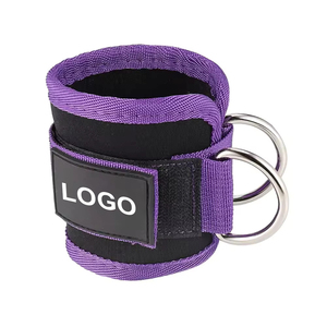 Correa de Tobillo de Neopreno de Alta Calidad con Logotipo Personalizado para Máquina de Gimnasio, Correa de Ejercicio Duradera, Ajustable y Antideslizante, Gran Venta - Product Image 5
