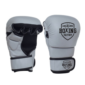 Guantes de Entrenamiento de Boxeo MMA de Alta Calidad en Oferta, Cuero PU, Cierre de Media Palma, Unisex, Personalización de Logotipo - Product Image 1