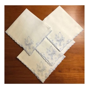 Serviettes de table classiques en coton 100% personnalisables pour mariages, dîners, banquets, fêtes et familles, super absorbantes, commandes en gros acceptées - Product Image 3