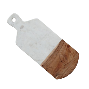 Mármol Madera Vegetal Carnicero Pizza Servidor Tablero Royal Look Tabla de cortar de madera natural Hotel Cocina Chopper Blocks - Product Image 2