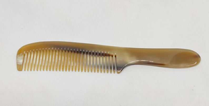 Peigne en corne naturelle, couleur aléatoire, massage, barbe, peignes multi-usages, différentes tailles, prix d'usine pour la coiffure, salon - Product Image 2