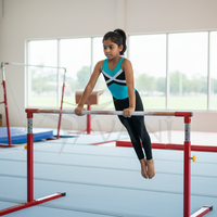 Barre horizontale d'entraînement de gymnastique portable et réglable pour enfants, en acier, pour l'entraînement en salle