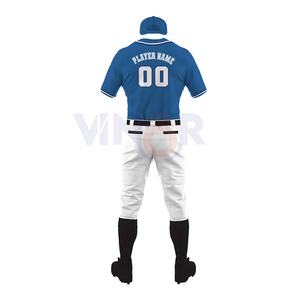 ชุดเบสบอลระบายอากาศได้ดีชุดเสื้อเจอร์ซีย์และกางเกงเล่นกีฬา - Product Image 3