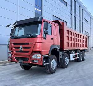 Camion chargé LHD/RHD 6x4 10 roues 380HP 10 roues camion à benne basculante 8x4 camion à benne basculante utilisé - Product Image 5