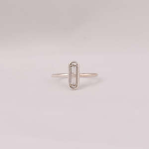 Anillo de compromiso de diamante cultivado en laboratorio de corte esmeralda personalizado 18KT oro blanco sólido retrato solitario anillo grande y fino anillo certificado IGI - Product Image 1