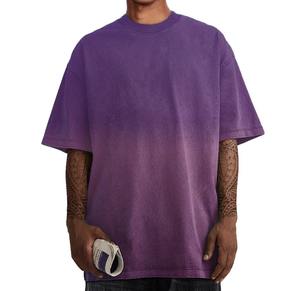 Camisetas de Hombre al por Mayor de Alta Calidad, Personalizadas con Impresión Gráfica, Hombros Caídos, Corte Regular, 100% Algodón, Transpirables, Ecológicas, 320g - Product Image 1