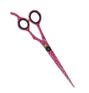 Tijeras de aseo de hoja fina y recta de punta roma, producto para cortar el cabello hecho de tijeras de peluquería para mascotas de acero inoxidable. - Product Image 5