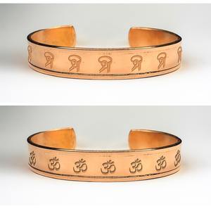 Pulsera de Salud de moda de cobre/pulsera magnética Brazaletes de moda elegantes - Product Image 3