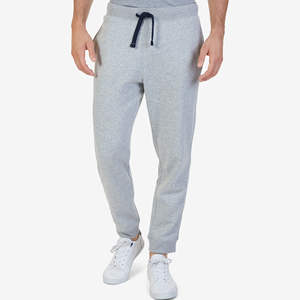 Pantalones de chándal de algodón ajustados para hombre, ropa de calle informal para adultos, pantalones para correr con decoración bordada hecha de lona - Product Image 2