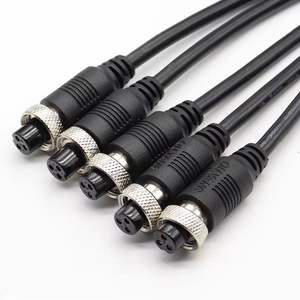 Câble d'aviation mâle et femelle Next-Gen GX12 Connecteur robuste et anti-interférence pour systèmes industriels avancés Faisceau de câbles - Product Image 4