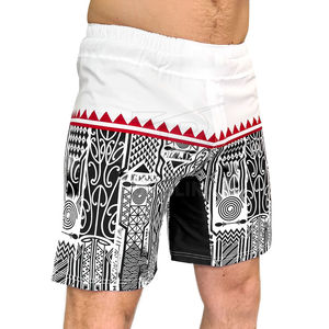 กางเกง MMA คุณภาพสูงสำหรับผู้ชาย ขายส่ง แห้งเร็ว ชุดศิลปะการต่อสู้ รับผลิตแบรนด์เอง กางเกง MMA ผู้ชาย MOQ ต่ำ - Product Image 3