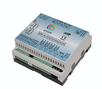 Módulo Industrial Modbus RTU RS485 IO, 4DI 3DO 4AI 2AO, Módulo de Control de Adquisición de Datos PLC Multifunción