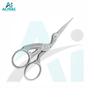 ALMAC Ciseaux à broder pour couper le tissu Ciseaux en acier inoxydable pour tailleur d'oiseaux en argent de conception personnalisée - Product Image 2