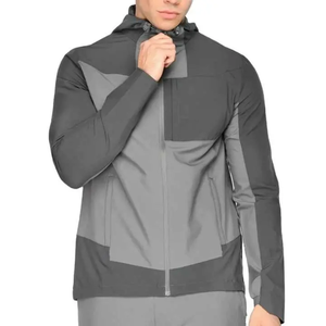 Ensemble de survêtement pour homme, nouveau style, respirant, coupe-vent, uni, léger, imperméable, polyester/coton, activités de plein air en hiver - Product Image 3