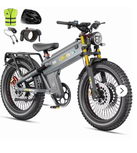ANIIOKI A9 Pro Max 2025 Vélo électrique, moteur double 5600W (pic), batterie 60V 70Ah, pneus 26x4.8 pouces, autonomie jusqu'à 200 miles. - Product Image 1