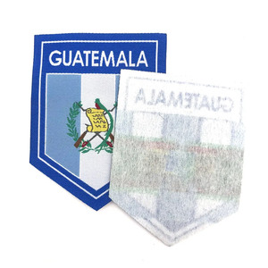 Venta al por mayor personalizado tejido 3D Logo sombrero bordado parches hierro coser para ropa por TEPRA SPORTS - Product Image 1