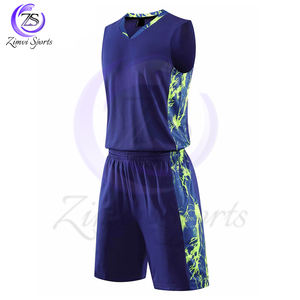 Créez votre propre ensemble d'uniformes de basket-ball avec impression par sublimation de haute qualité et meilleur fournisseur personnalisé nouvel arrivage - Product Image 4