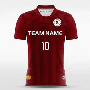 เสื้อเจอร์ซีย์ฝึกฟุตบอลสไตล์ที่กำหนดเองพร้อมหมายเลขชื่อทีมออกแบบโดยโรงงานบริการ OEM ODM จากปากีสถาน - Product Image 1