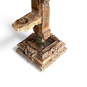 เชิงเทียนไม้ ตกแต่งบ้านและงานแต่งงานอย่างหรูหรา ที่วางเทียนสำหรับคริสต์มาสและอีสเตอร์ - Product Image 4