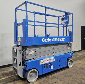 Plataforma Elevadora de Tijera Eléctrica Genie GS-2632 Usada, 10m de Altura, Elevador para Construcción, Sistema Hidráulico E-Drive - Product Image 6