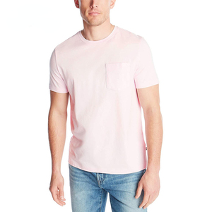 Plus la taille des hommes hauts O cou à manches courtes hommes t-shirt mince hommes impression décontracté été couleur unie personnalisé t-shirt vêtements en gros - Product Image 1