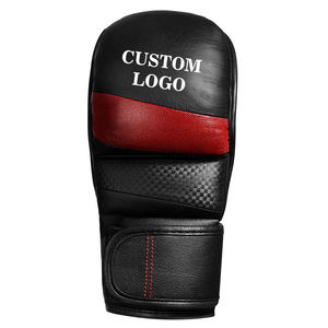 Fabricant de cuir véritable Gants MMA Cuir PU Boxe Entraînement professionnel Gants MMA Sparring MMA - Product Image 5